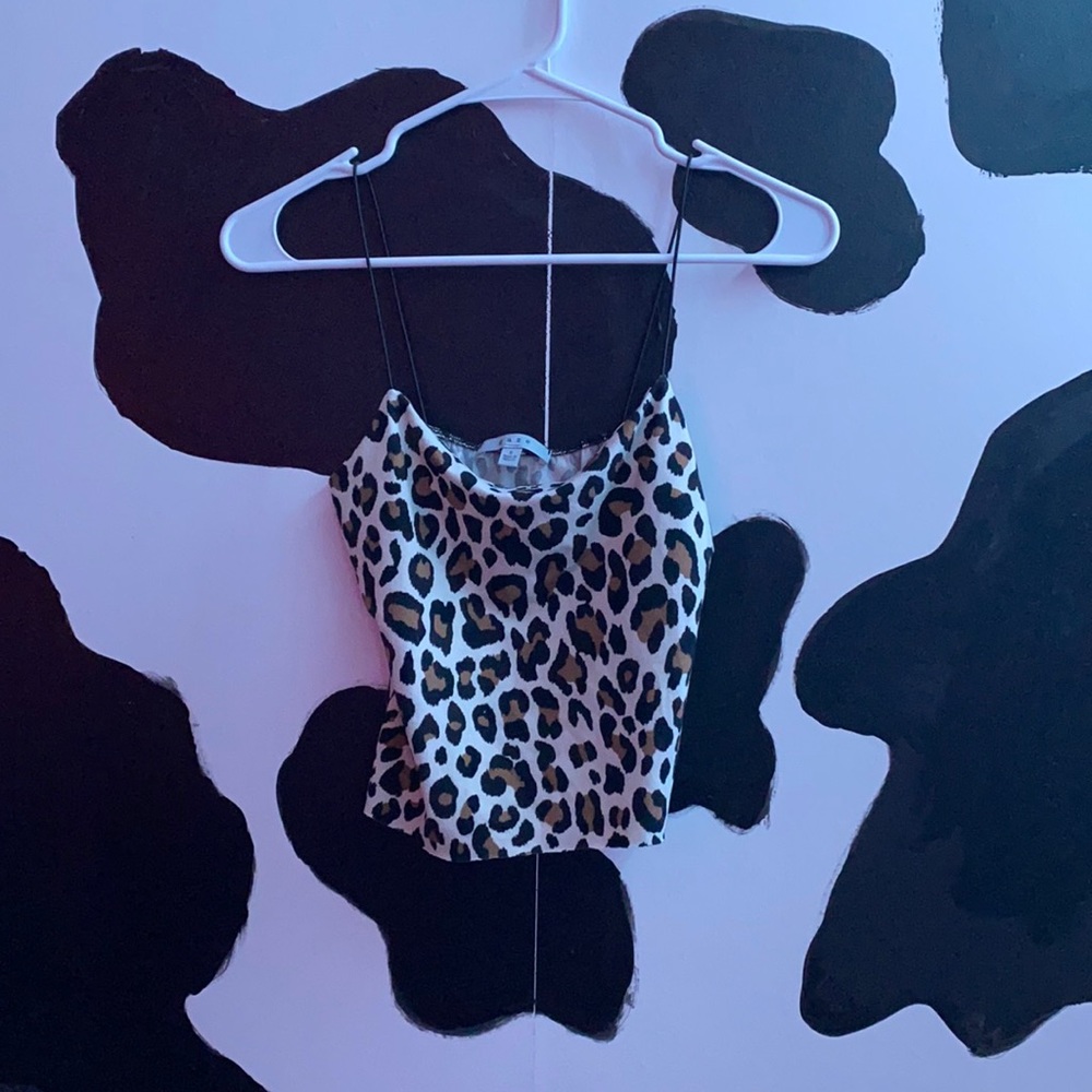 Leopard Print Tank Top